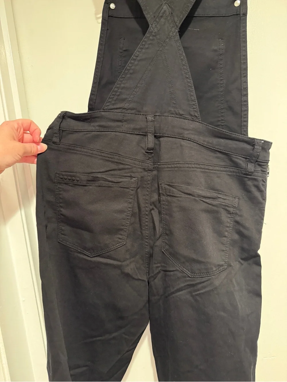Blank Nyc Pants & Jumpsuits | Blank Nyc Black Overalls | Size 30 - Picture 5 of 8